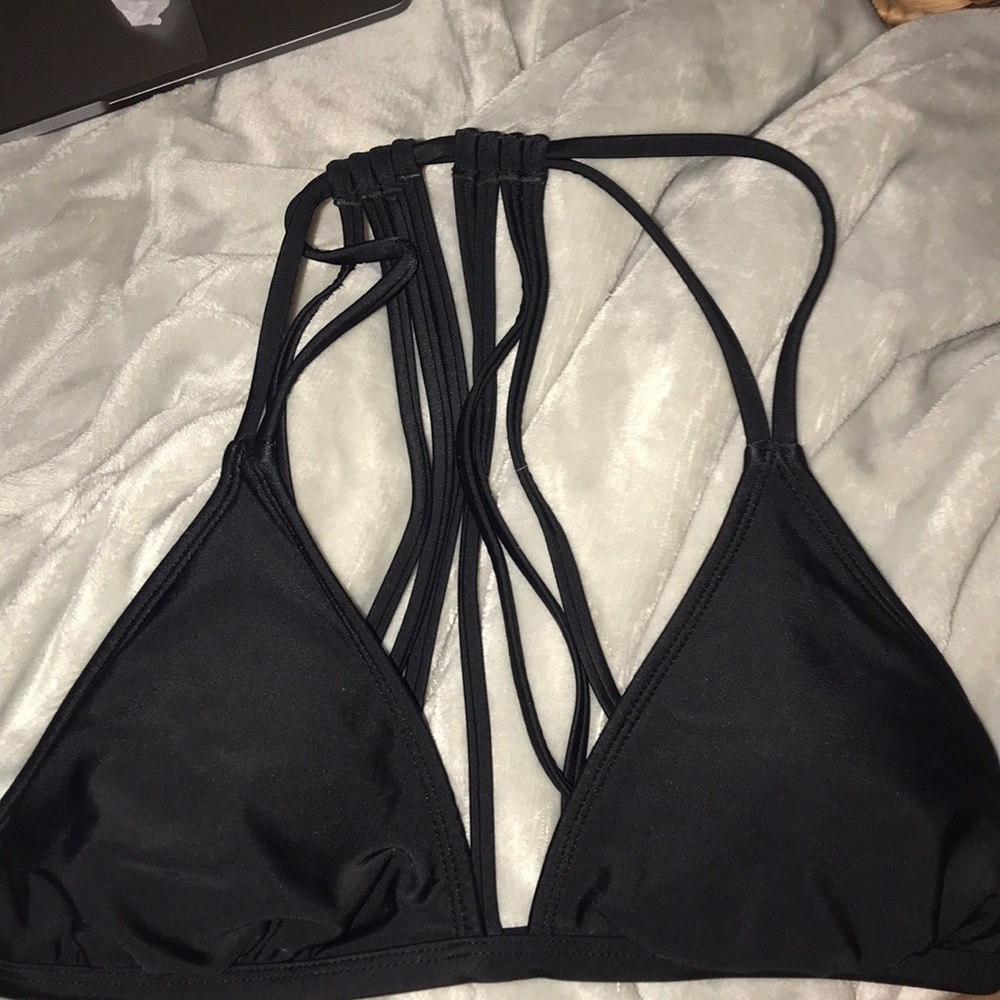 Black swimsuit top